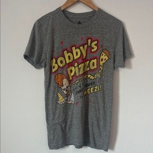 DISNEY Goofy Movie Graphic Gray Short Sleeve T-Shirt